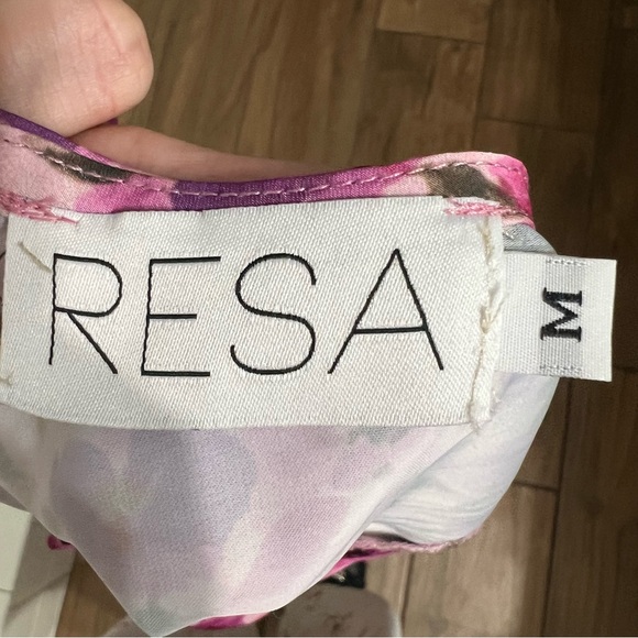 RESA Floral lilac mini dress - Picture 4 of 4